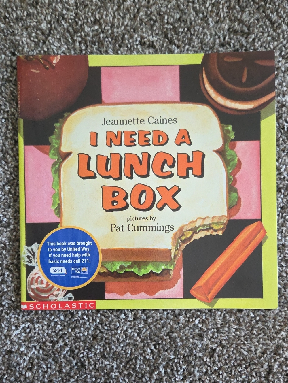 I Need A Lunch Box Paperback